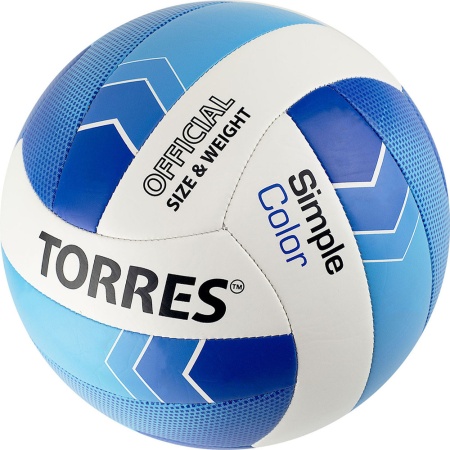 Купить Мяч волейбольный Torres Simple Color любительский р.5 в Райчихинске 